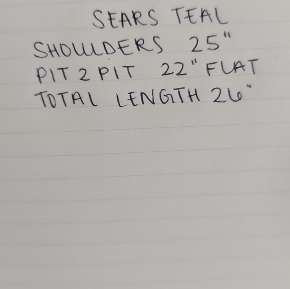 Vintage 90s | sears teal grandpa sweater - Picture 7 of 7